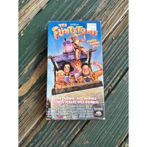 The Flintstones Movie VHS 1994 John Goodman Rick Moranis MCA Universal Family